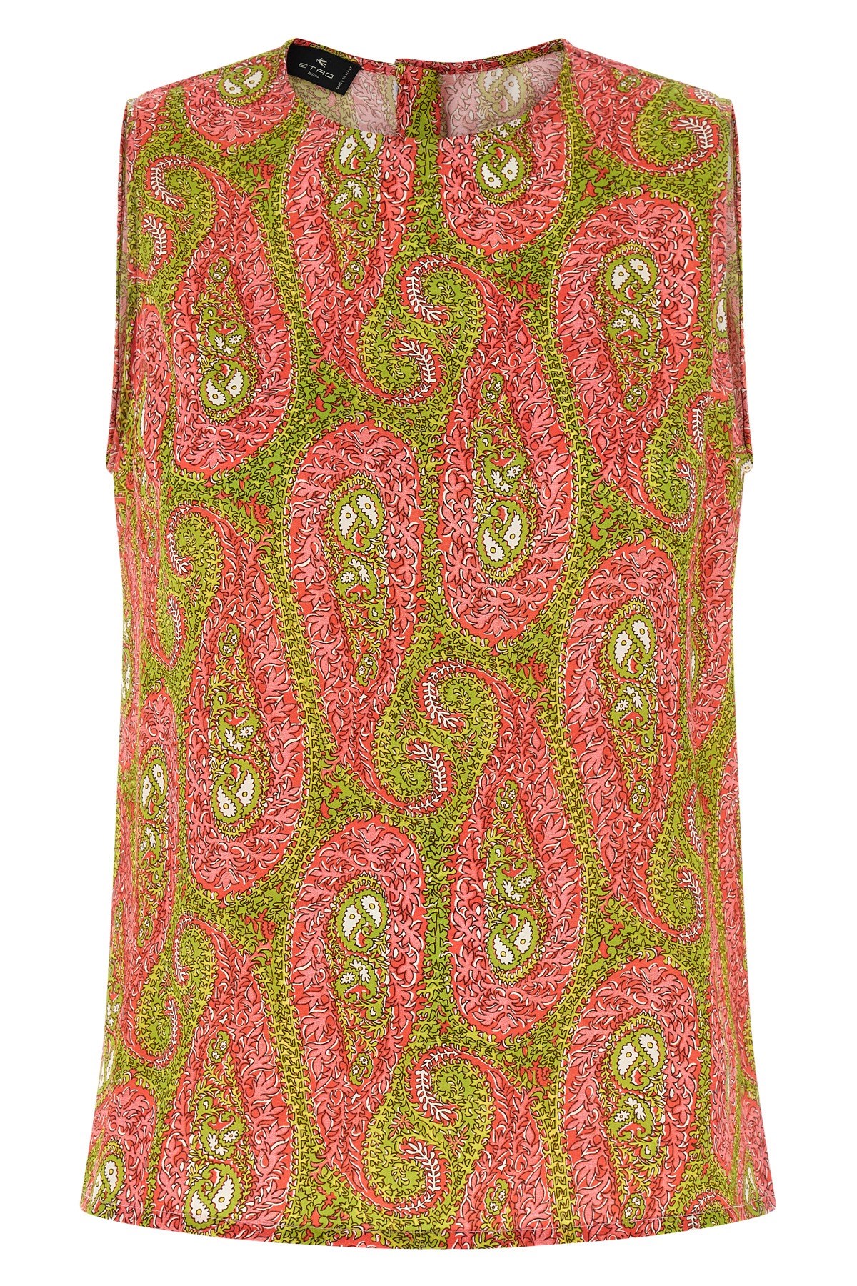 'Paisley Foliage' Top - Size 42 IT