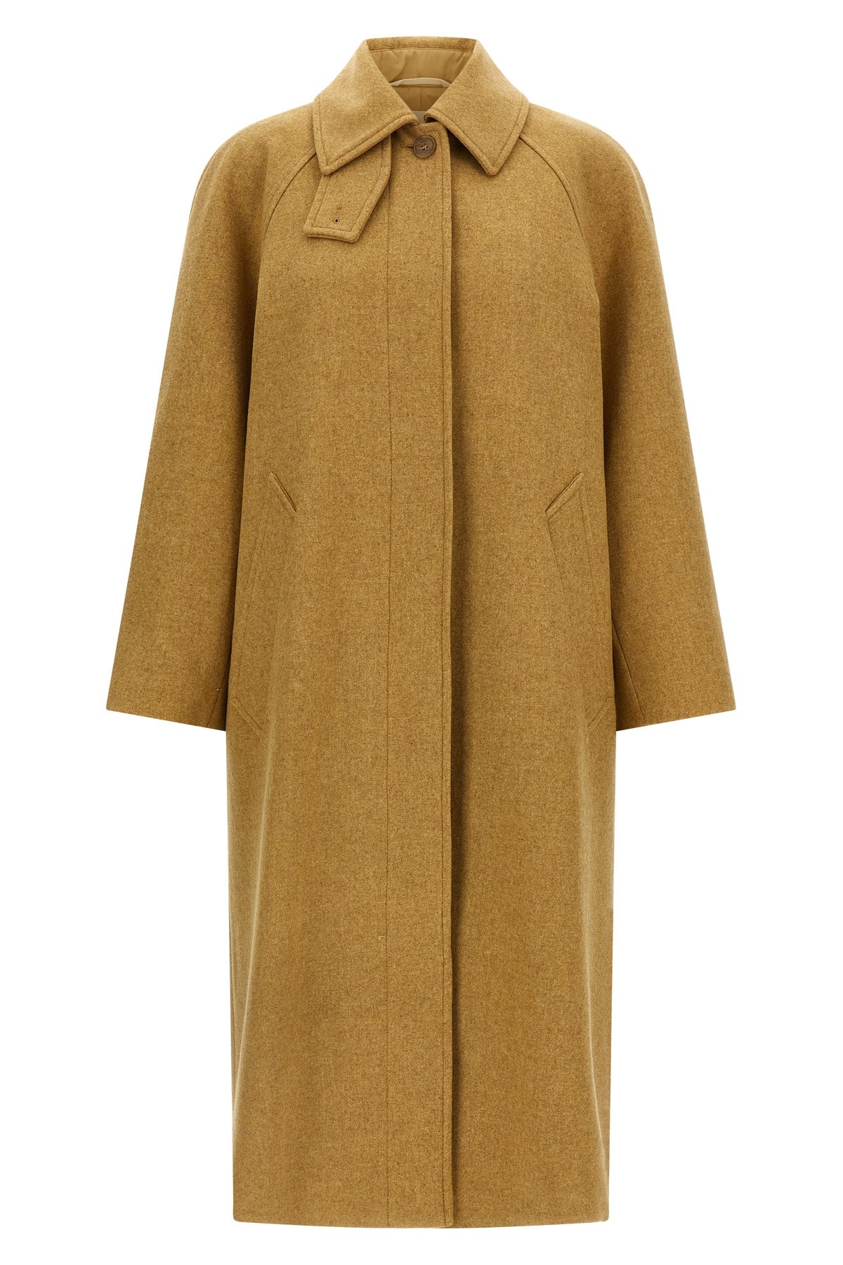 Wool Coat - Size 36 FR