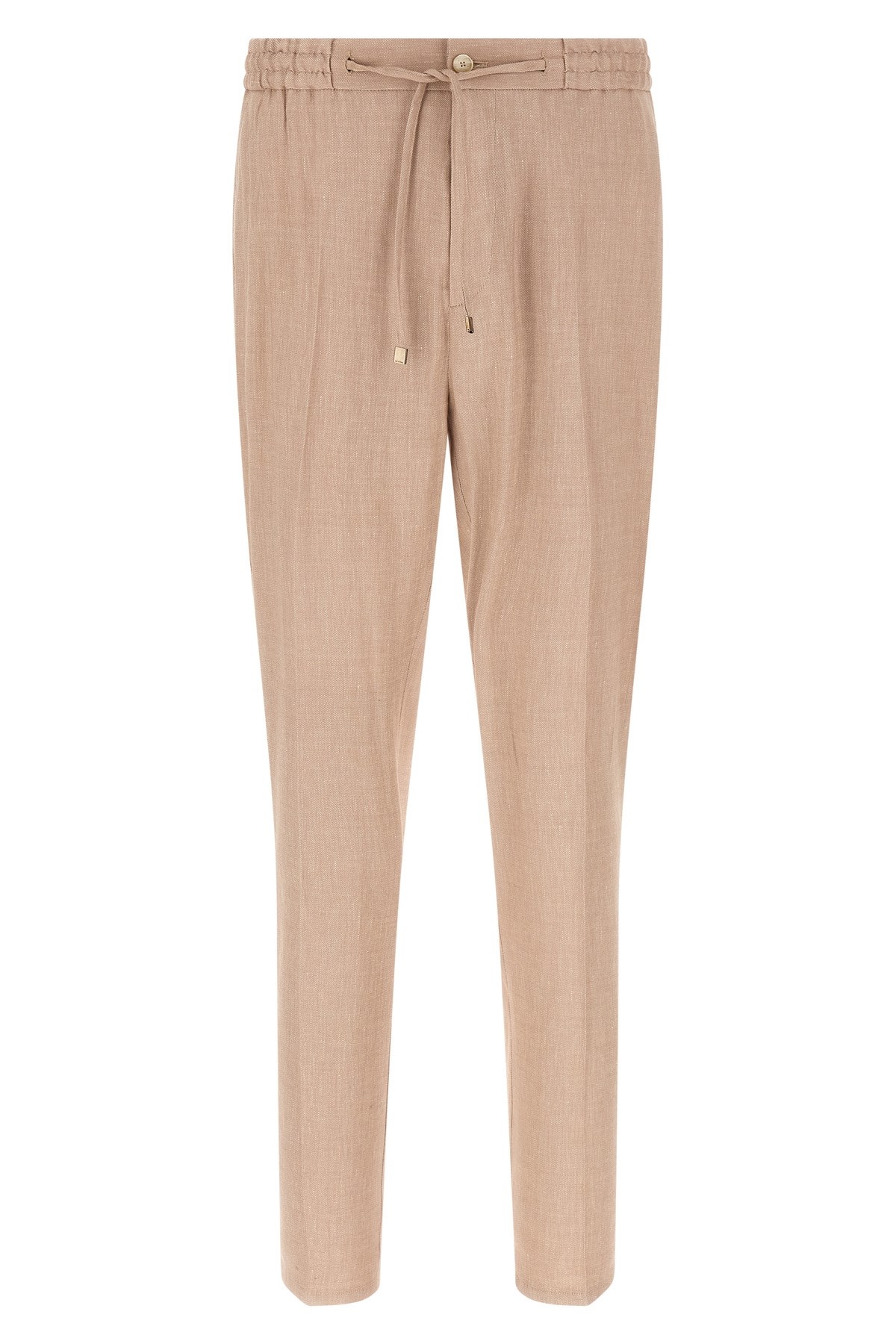 ETRO Jogginghose Aus Geflammtem Leinen　ETRO フレームド リネン ジョギング パンツ ETRO