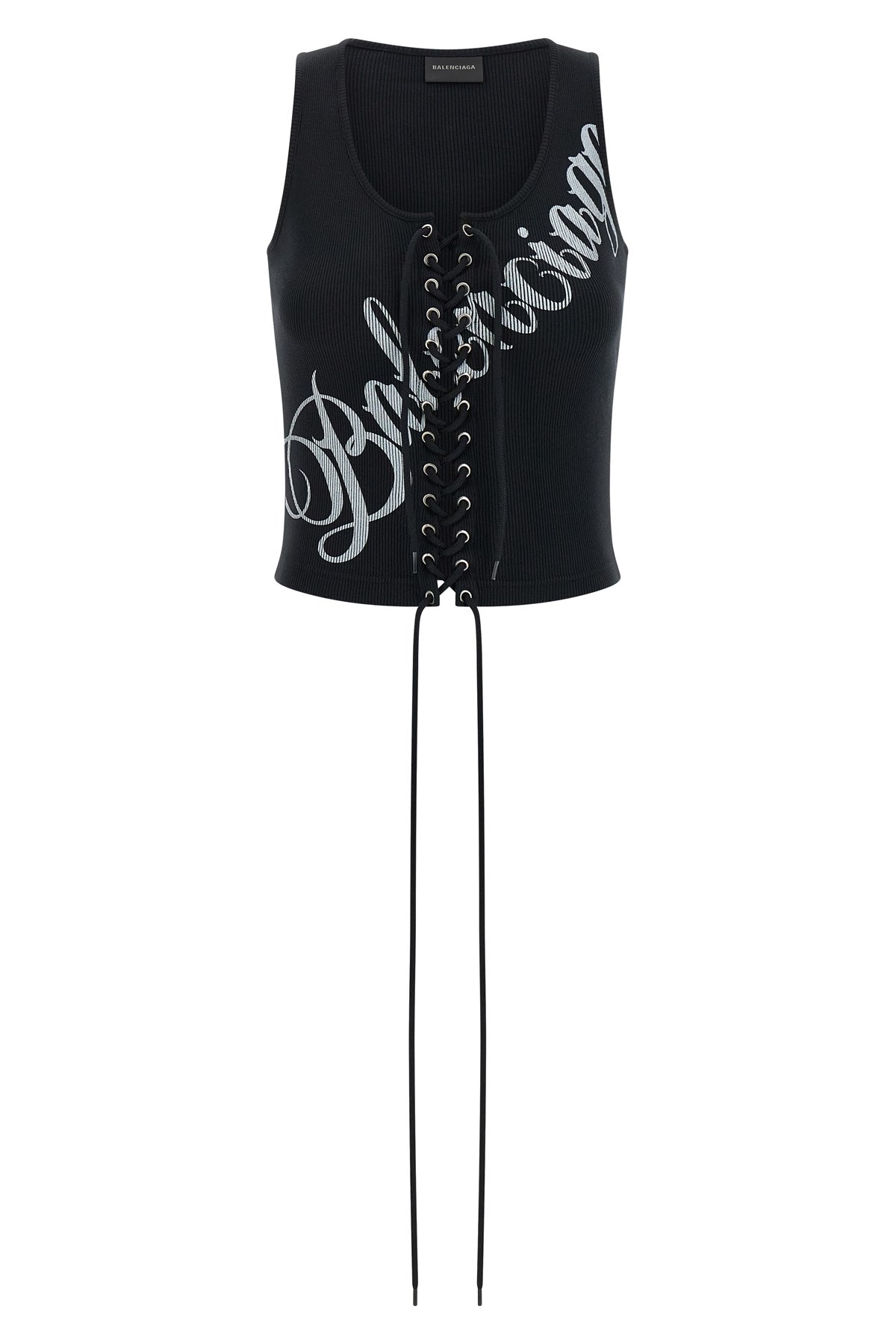 'Lace-Up' Top - Size S