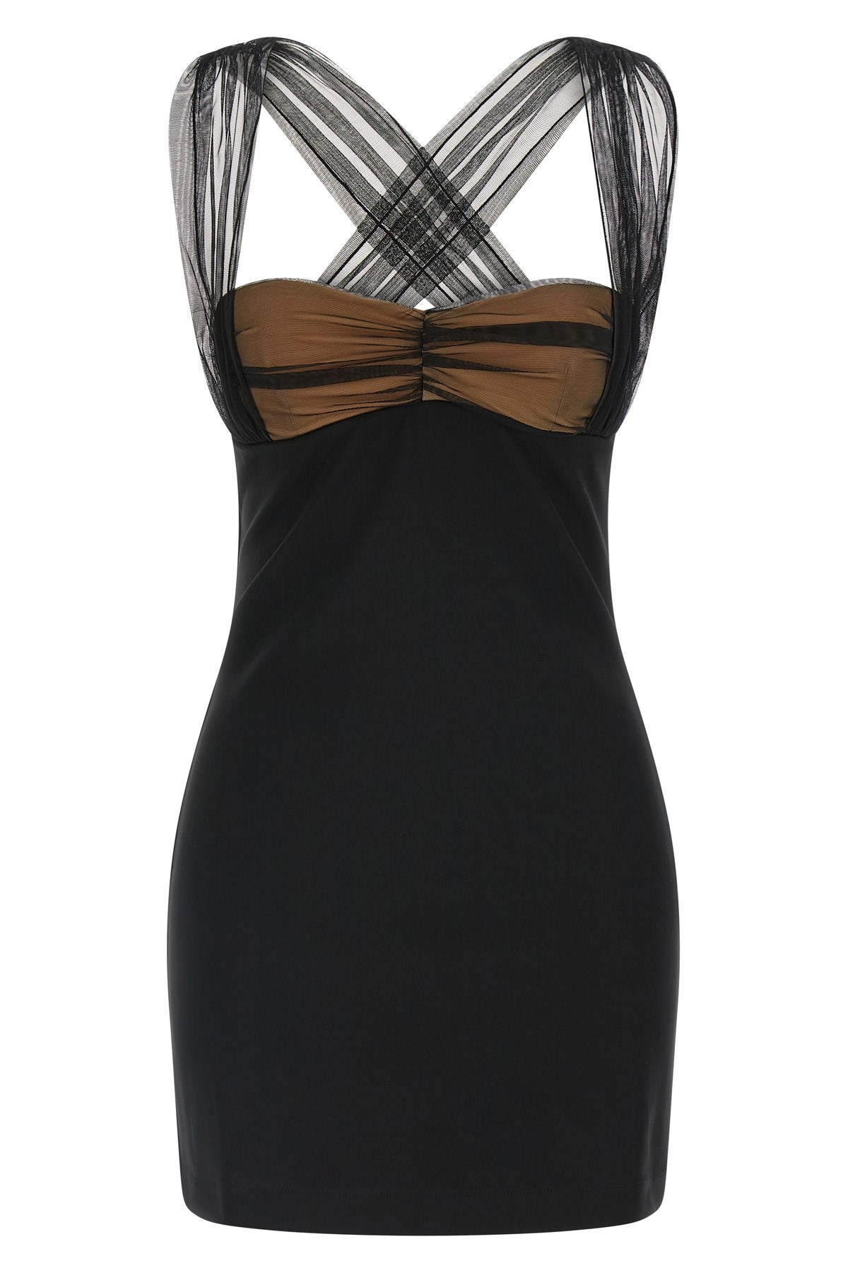 'Draped Padded Cup Mini' Dress - Size 40 IT