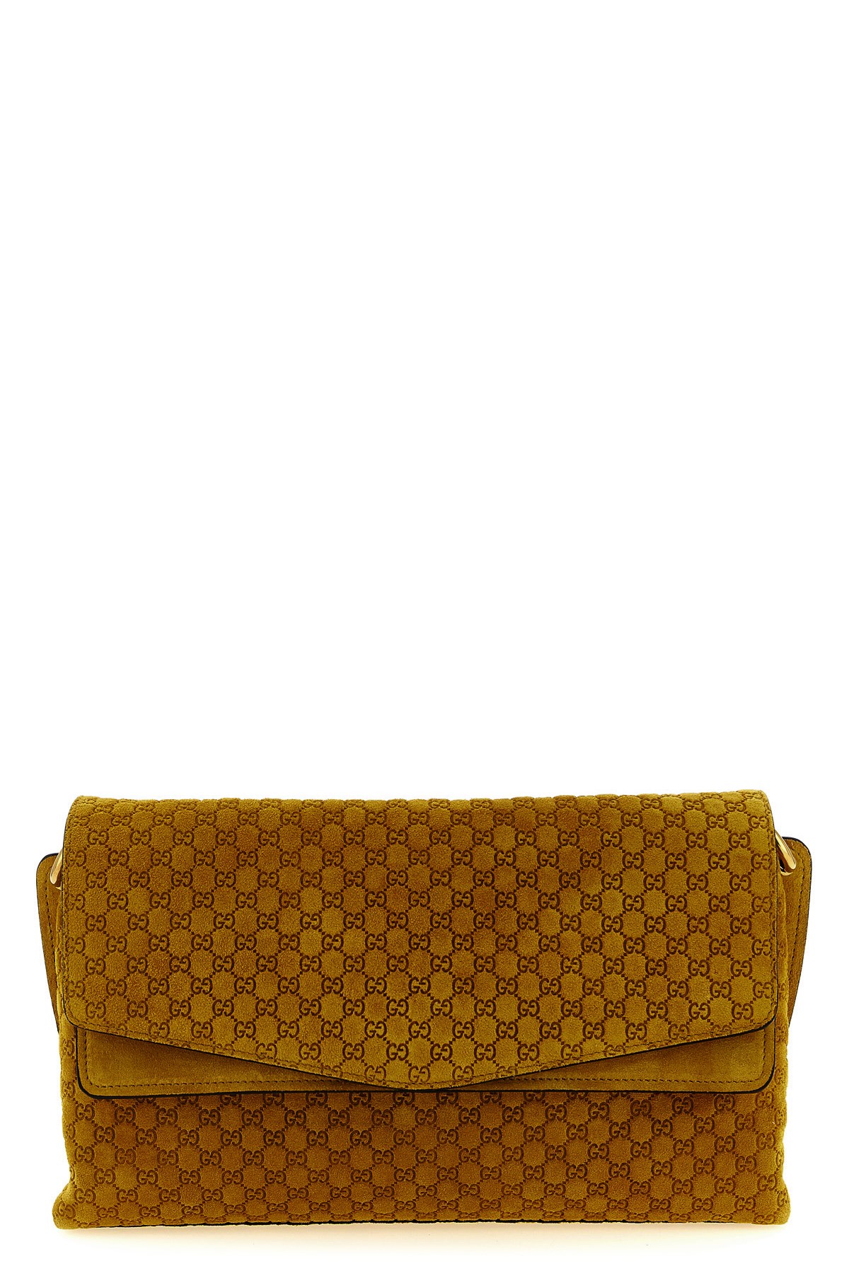 Gg Medium Suede Shoulder Bag