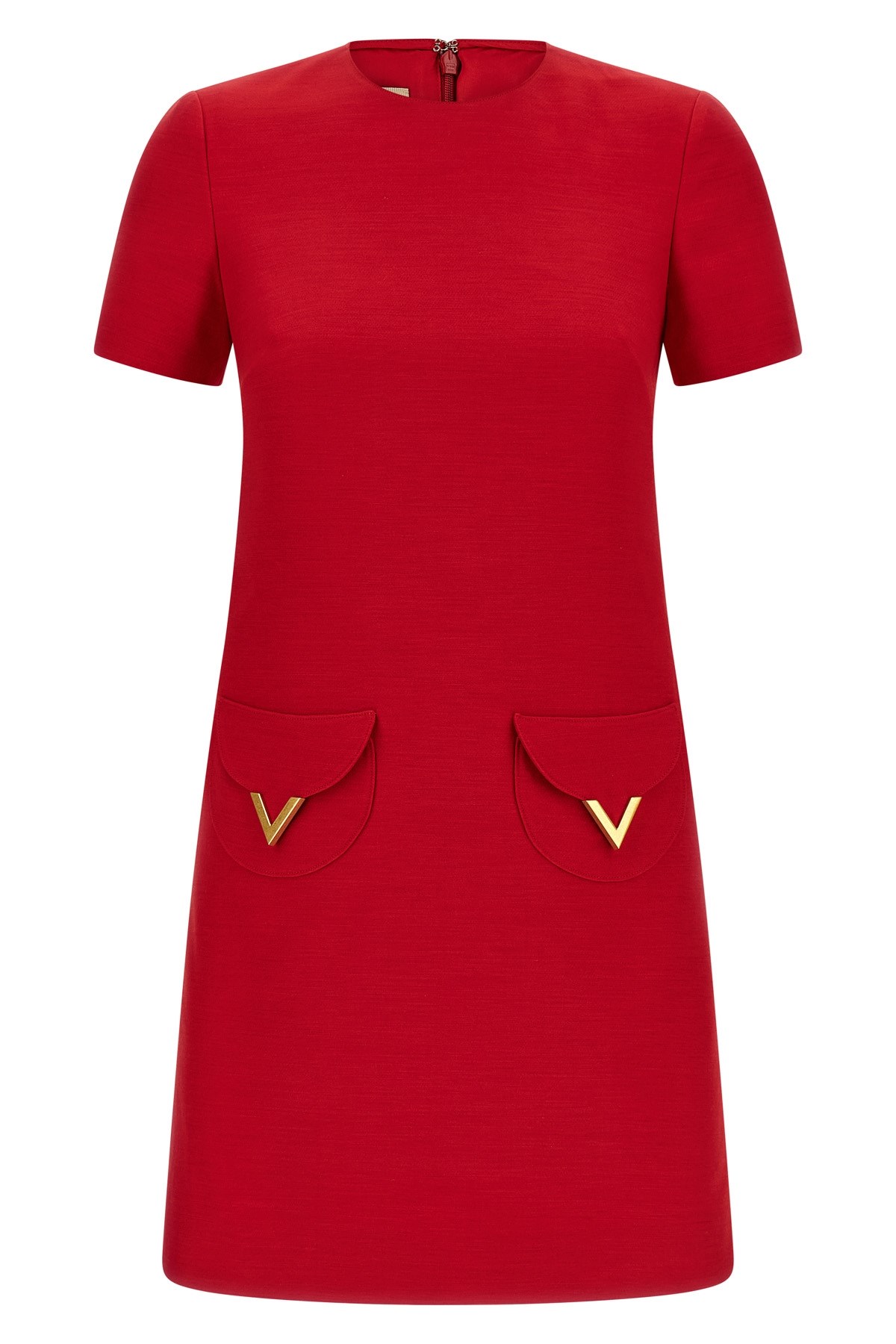 Valentino Garavani V Gold Dress - Size 38 IT
