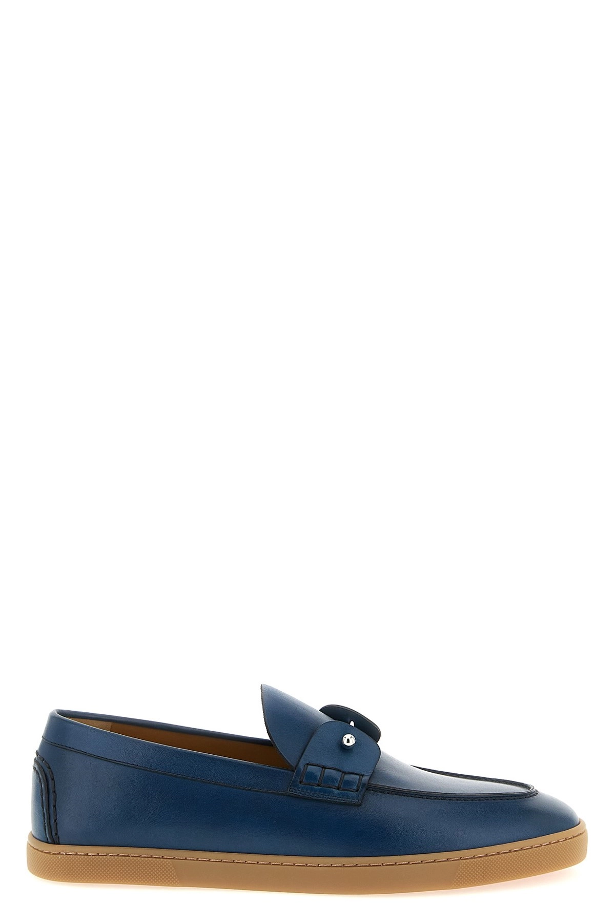 Christian Louboutin Chambeliboat Leather Loafers Sz 41 Like New Men main image 2