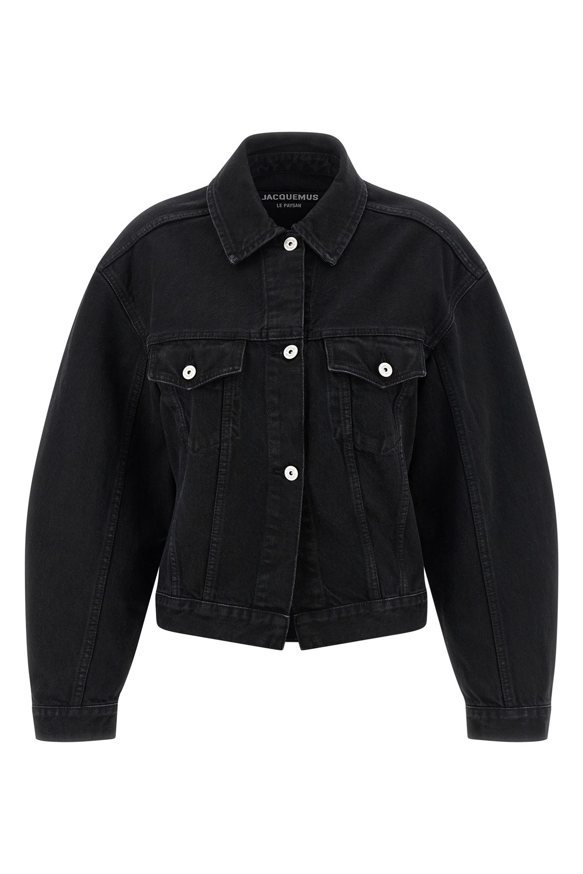 Jacquemus 'la Veste De-nimes' Jacket In Black