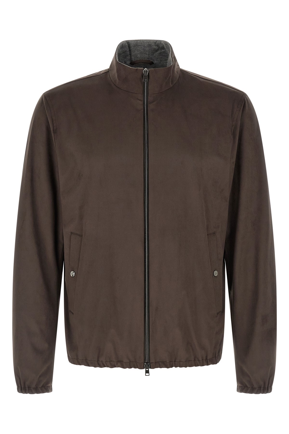 Suede Effect Jacket - Size 50 IT