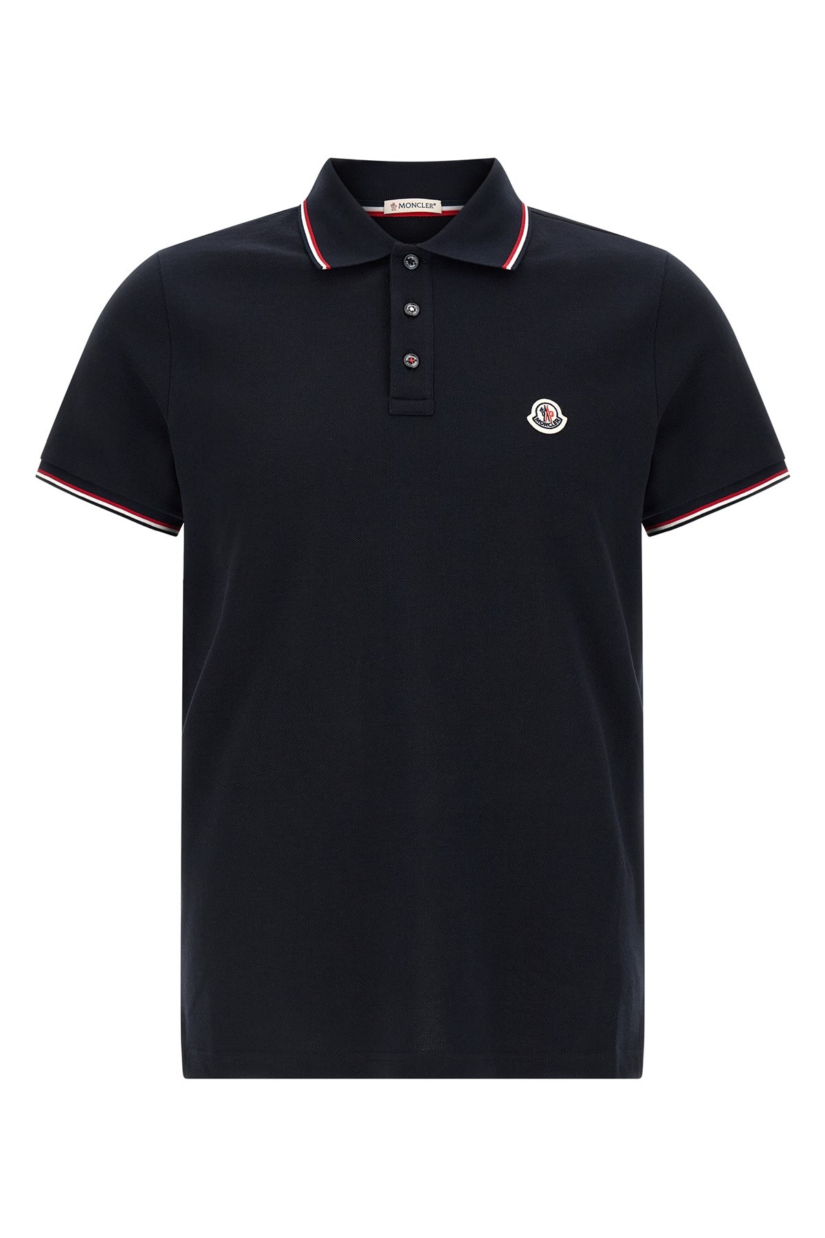 Tricolor Detail Polo Shirt