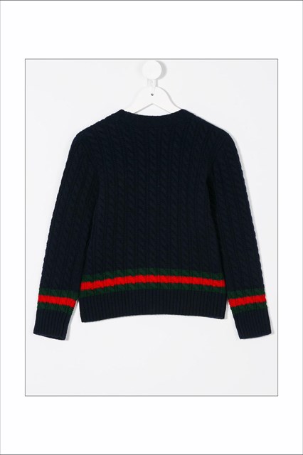 wool cardigan with button close