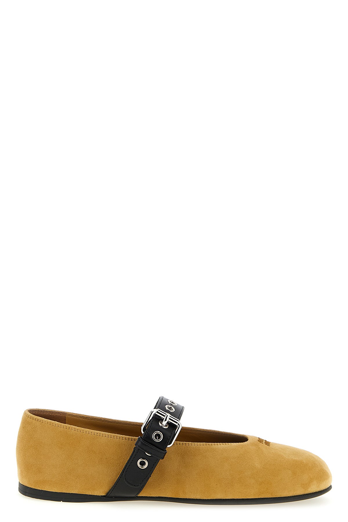 Buckle Ballet Flats - Size 36