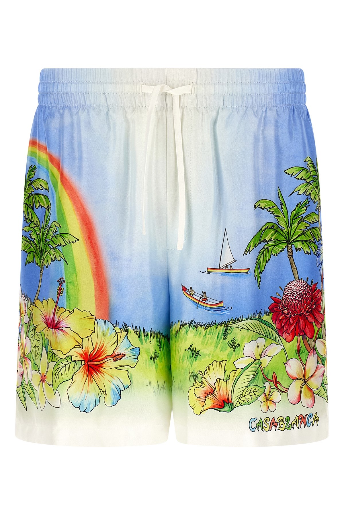 CASABLANCA Bermuda-Shorts "Aloha"　カサブランカ バミューダショーツ「アロハ」 CASABLANCA