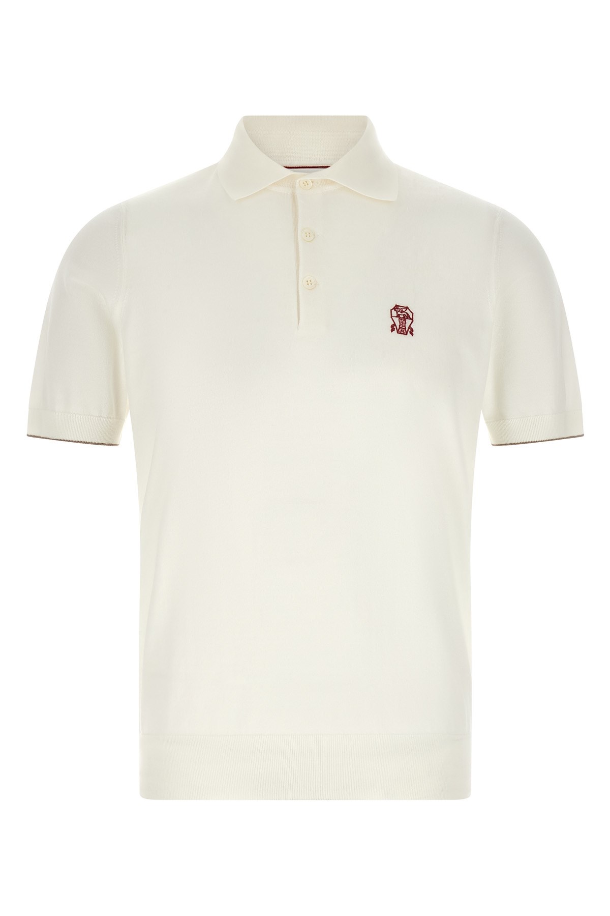 Logo Embroidery Polo Shirt - Size 52 IT