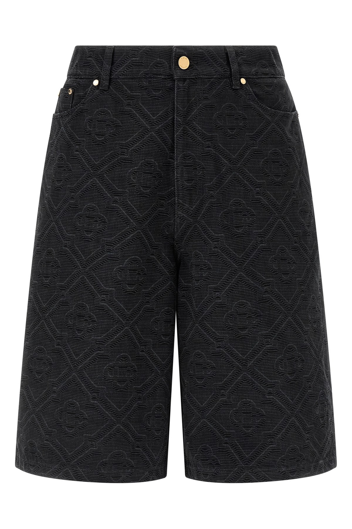 CASABLANCA Bermuda 'Laser Monogram Denim'