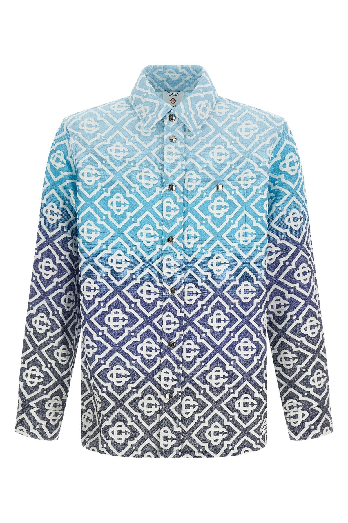 Shacket 'Monogram Gradient Jacquard'