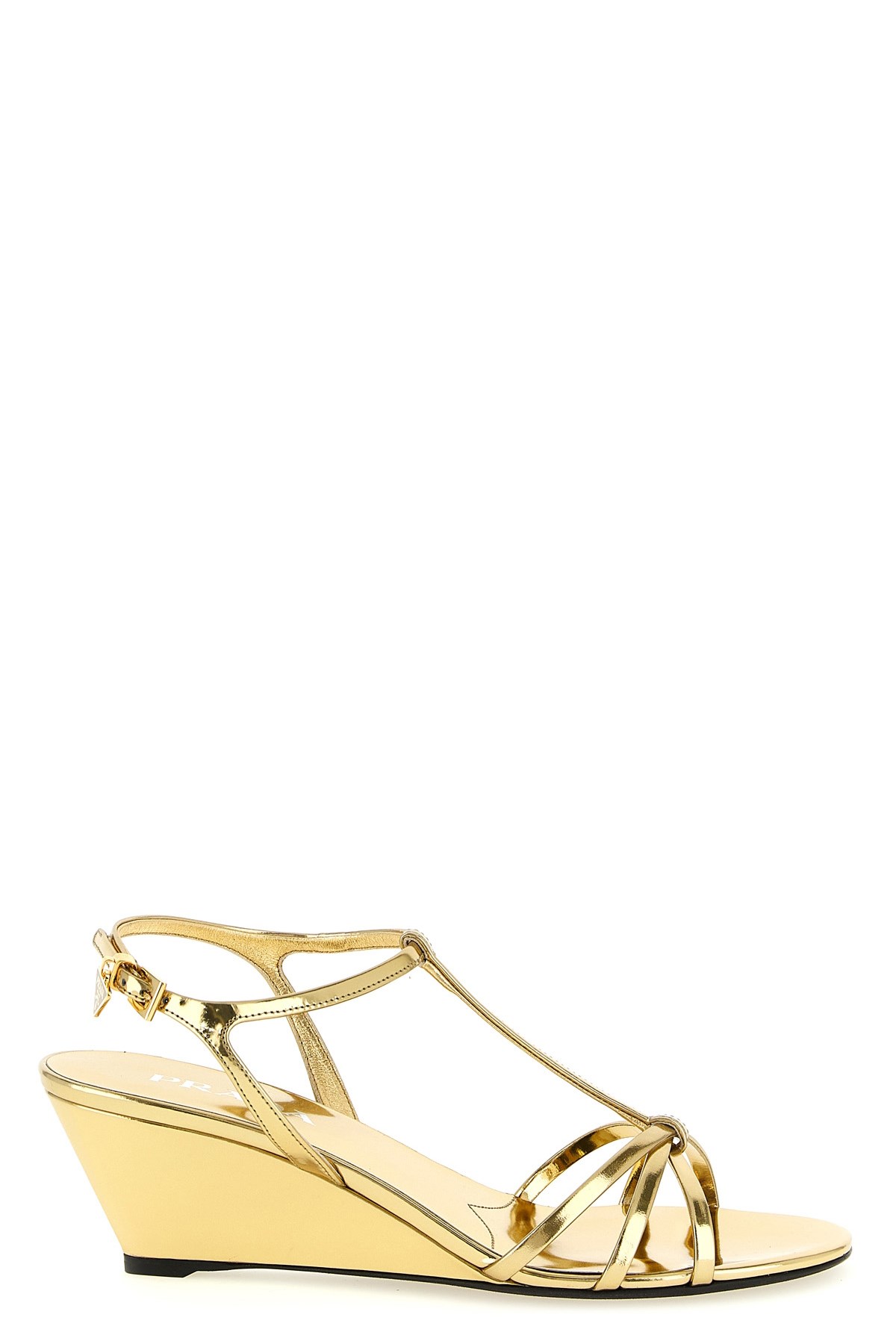 Laminated Leather Sandals - Size 36