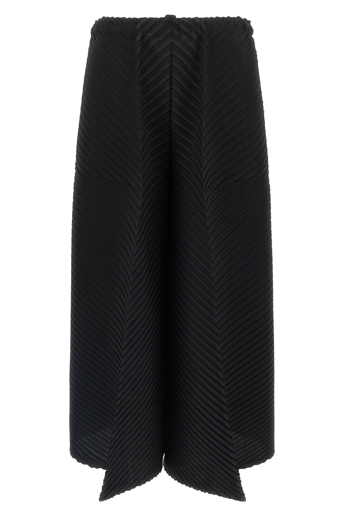 ISSEY MIYAKE Pantalone 'Plaster Pleats Solid'