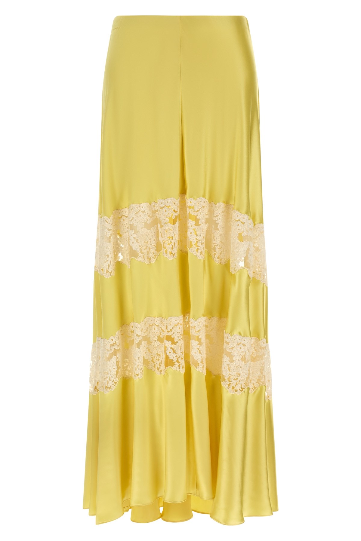 ALBERTA FERRETTI Lace Insert Skirt