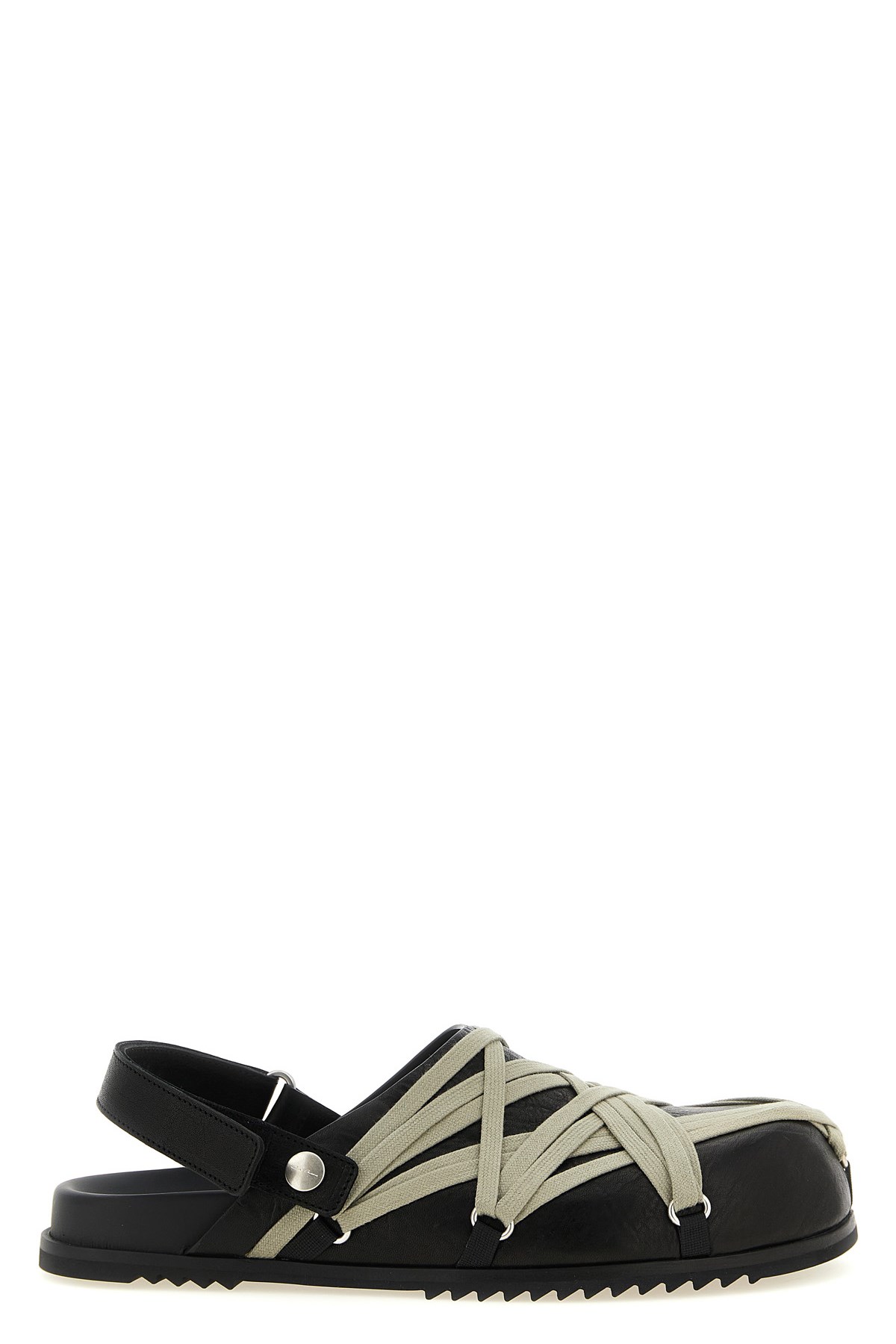 RICK OWENS 'Megalace Mule Granola' Sabots