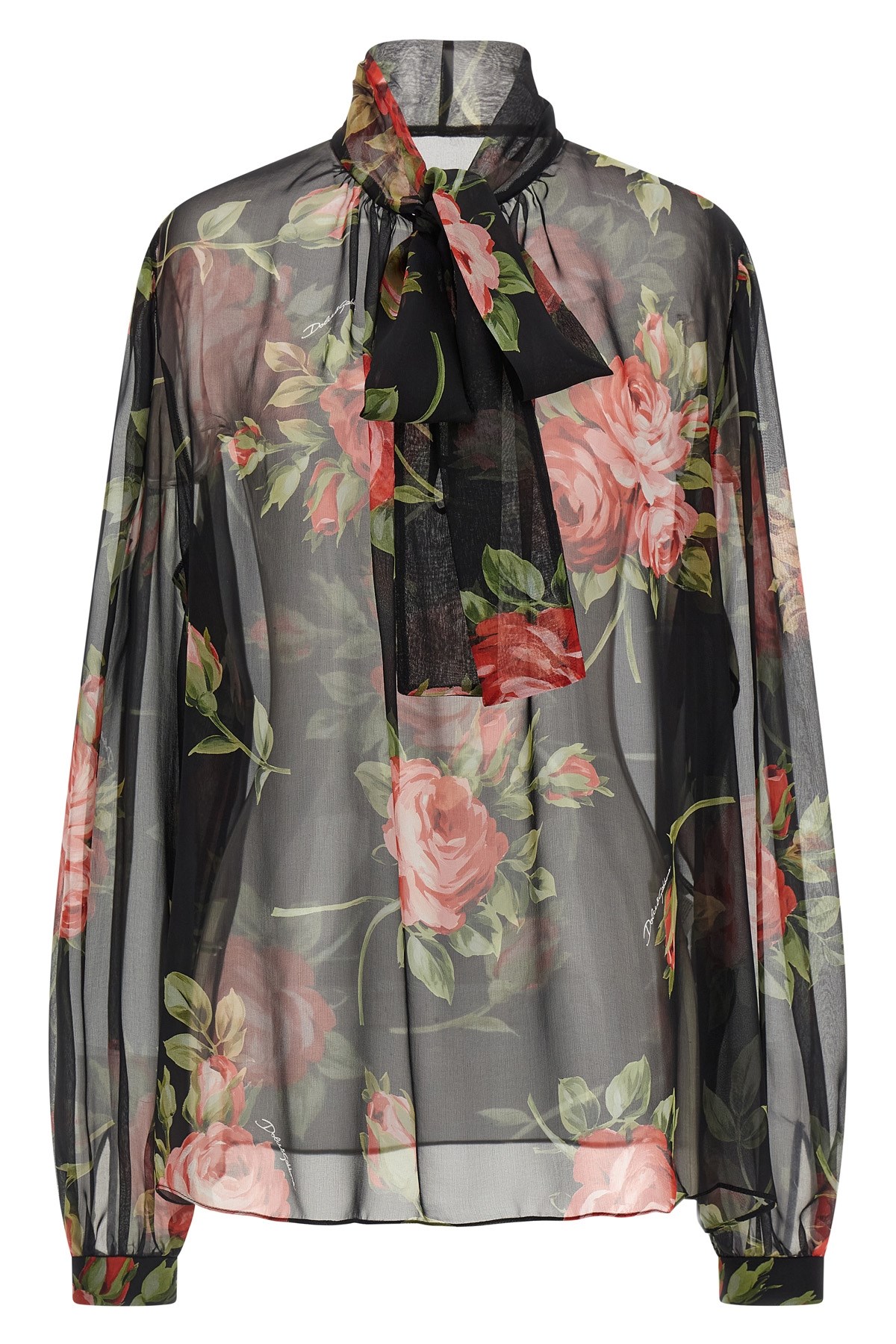 'Bouquet Rose' Top - Size 48 IT