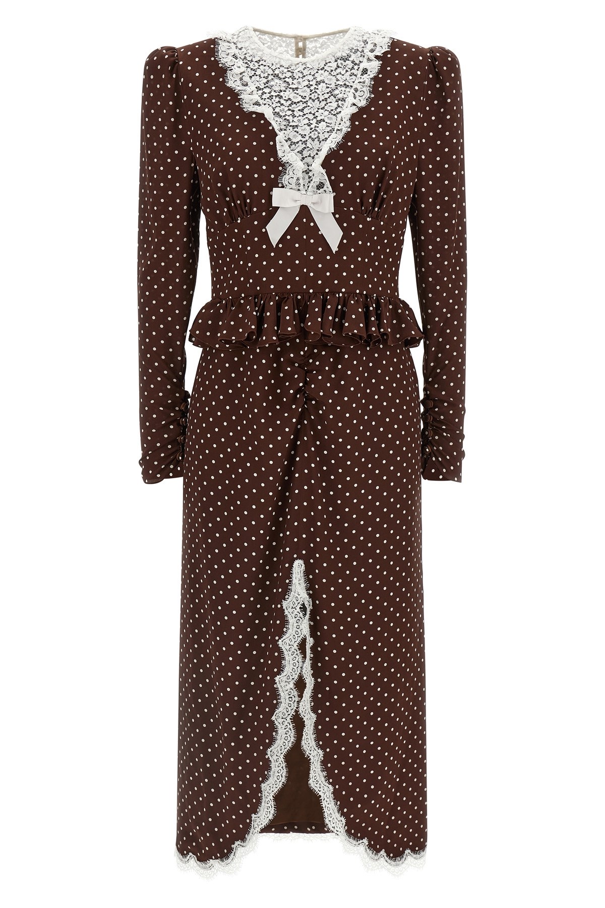ALESSANDRA RICH Abito 'Polka Dot Midi'