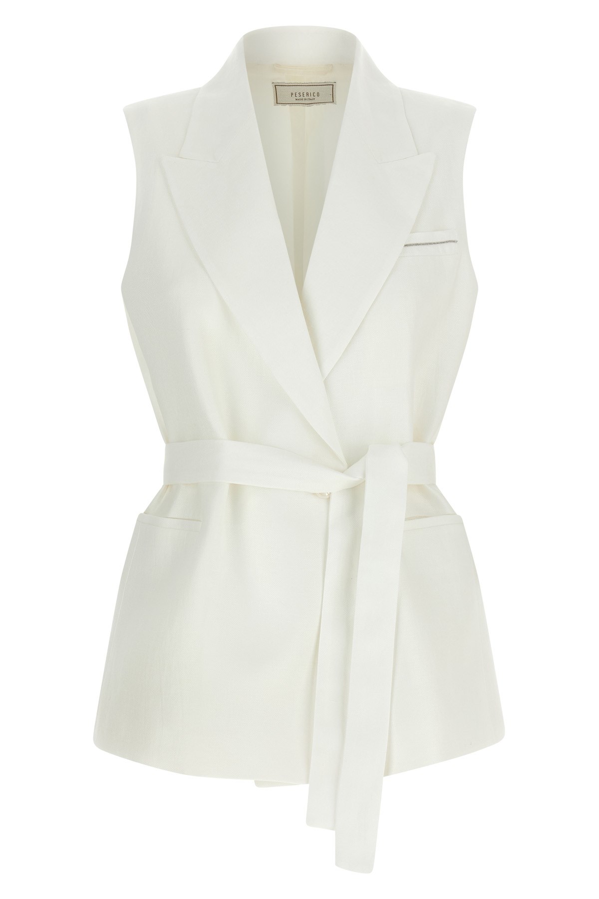 Linen Vest - Size 42 IT