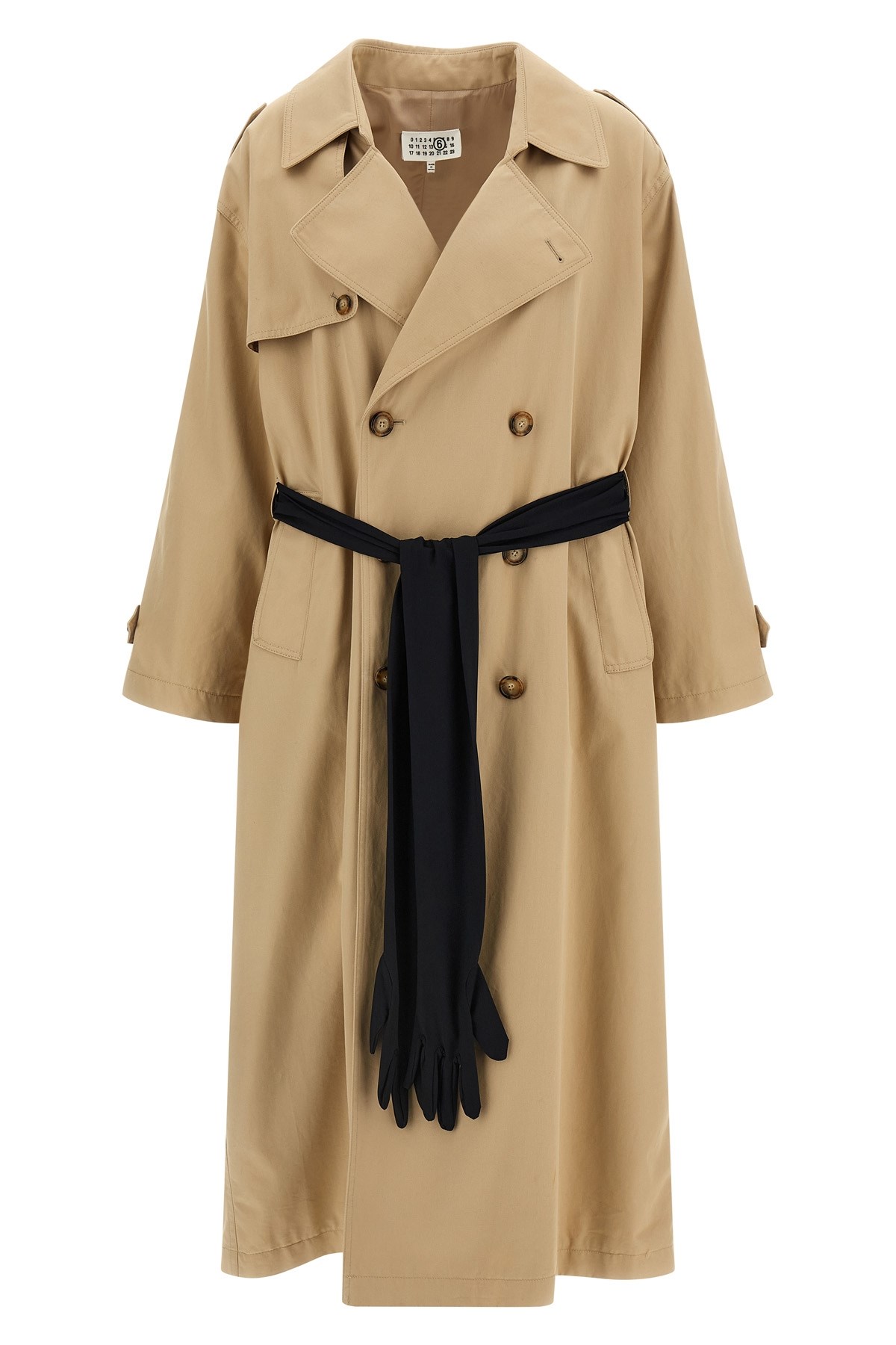 Trench Coat With Gloves - Size 36 IT