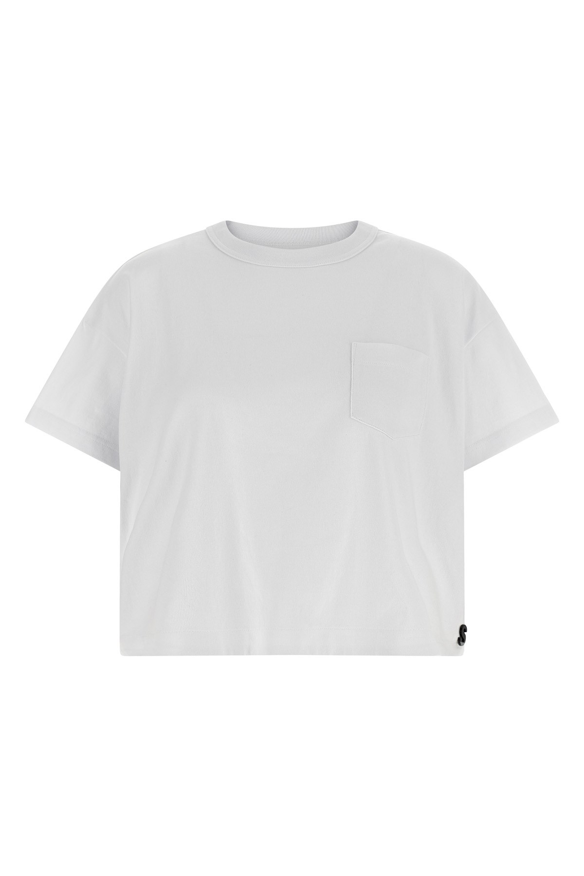 SACAI T-Shirt Mit Logo-Pin　SACAI ロゴピン付き Tシャツ SACAI
