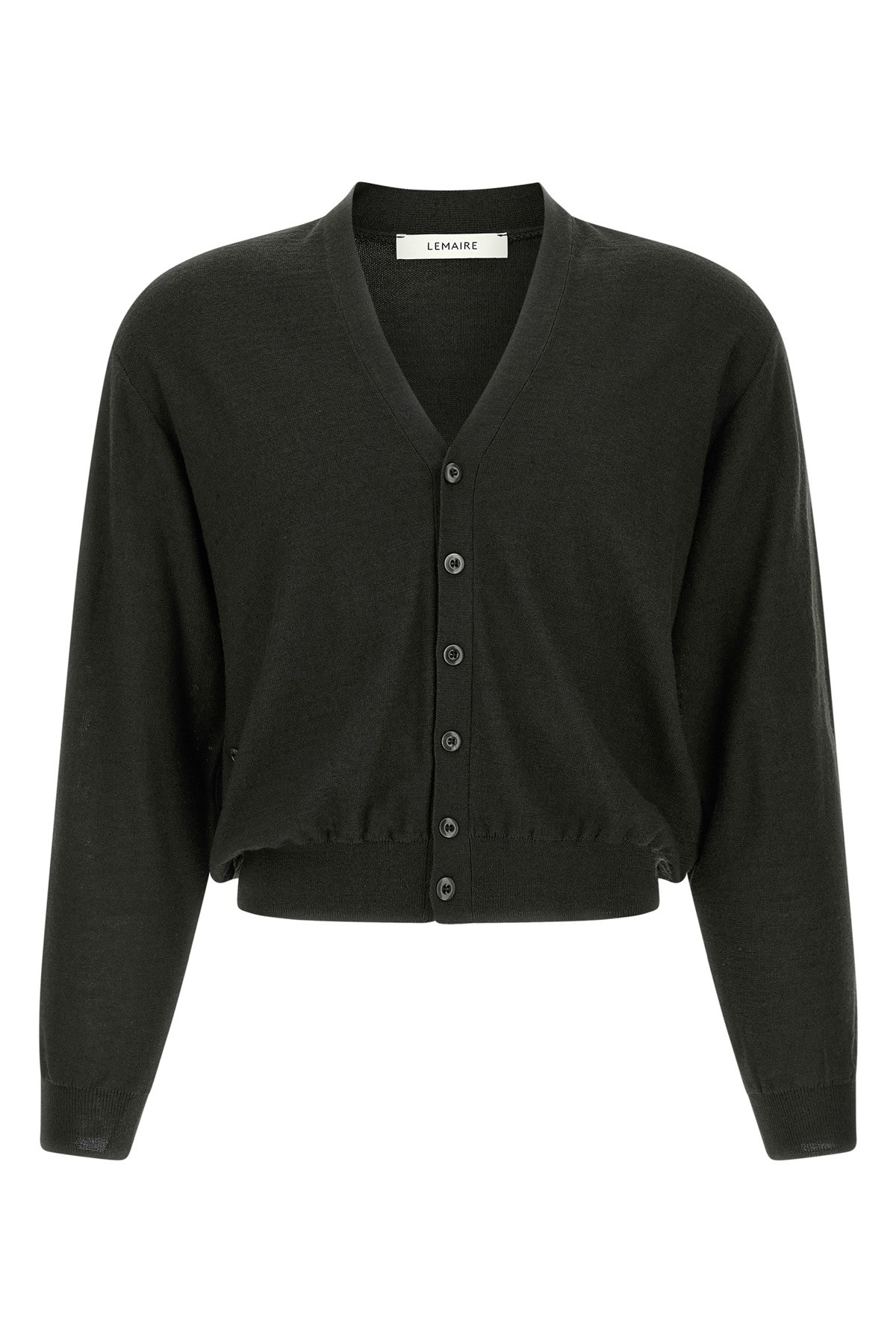 Lemaire 'twisted' Cardigan In Black