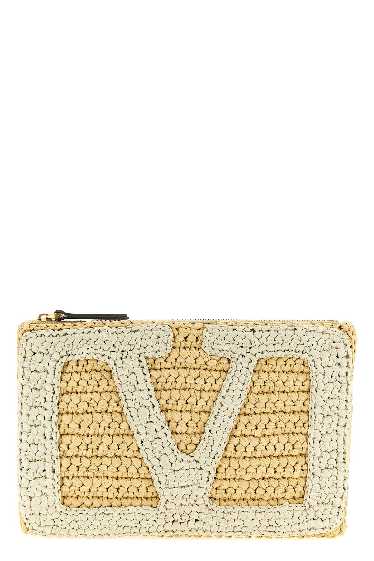 Valentinogaravani 'Vivasuperstar Crochet' Clutch Ba