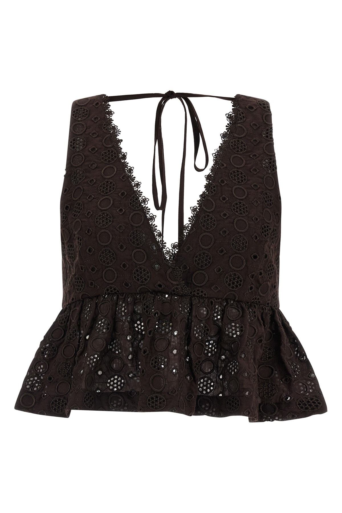 'Kiersten' Top - Size 38 IT