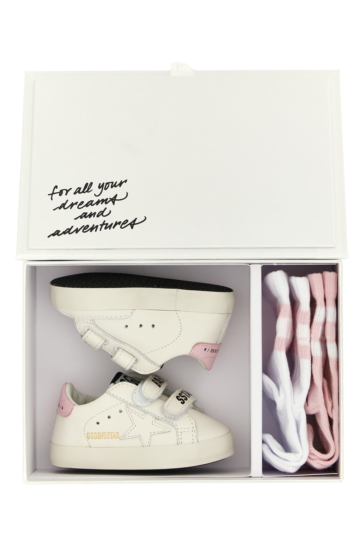 'Baby School' 2-Pack Sneaker + Socks Set - Size 16 IT