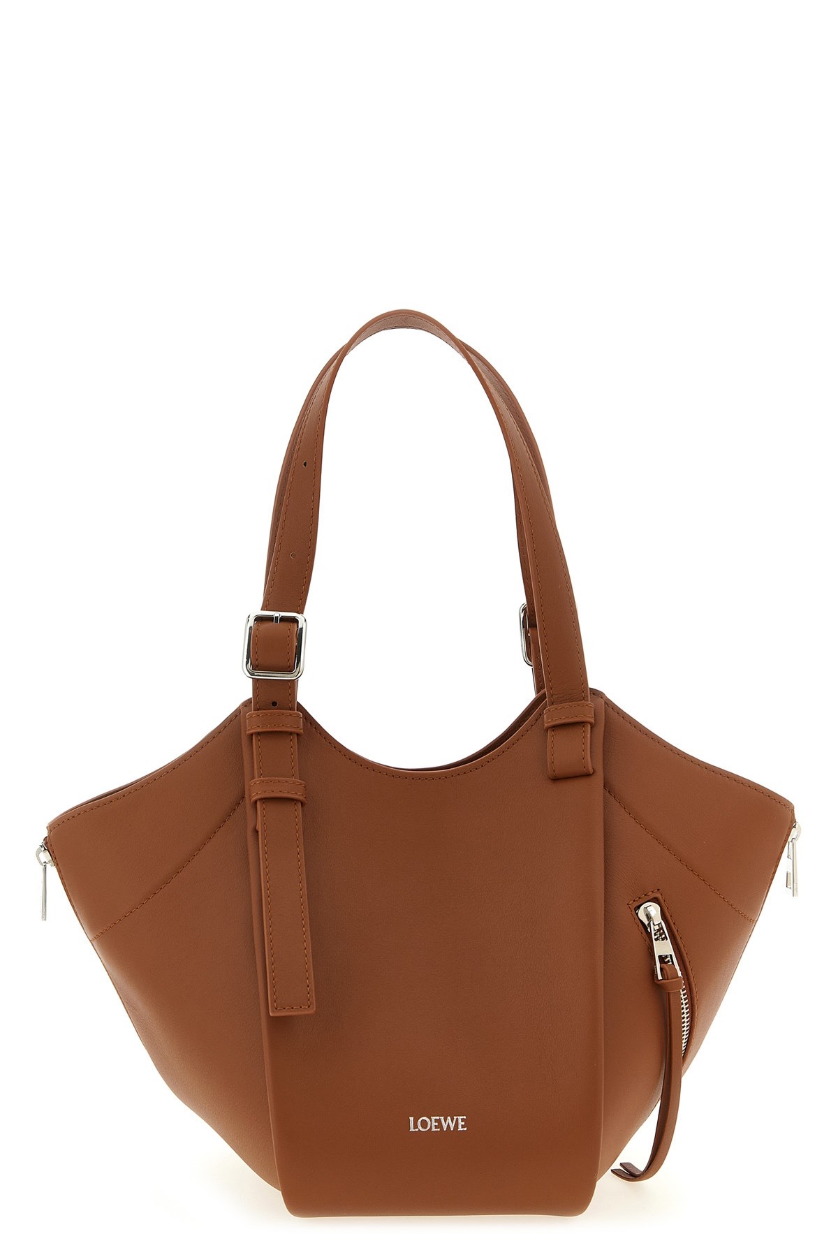 Loewe 'hammock Flip' Shoulder Bag In Brown