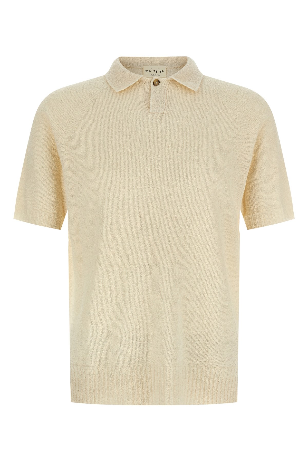 Spongy Effect Polo Shirt