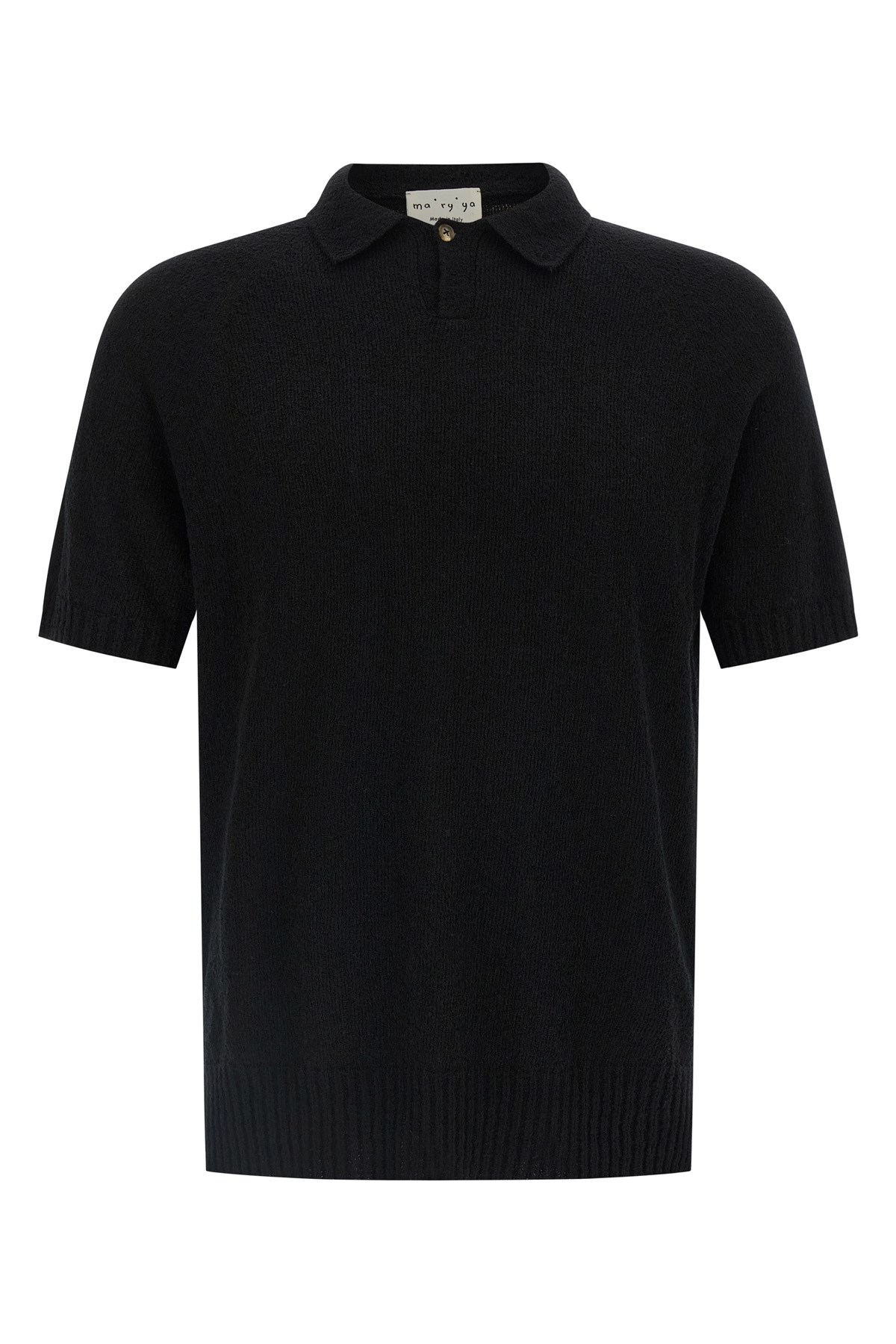 Spongy Effect Polo Shirt