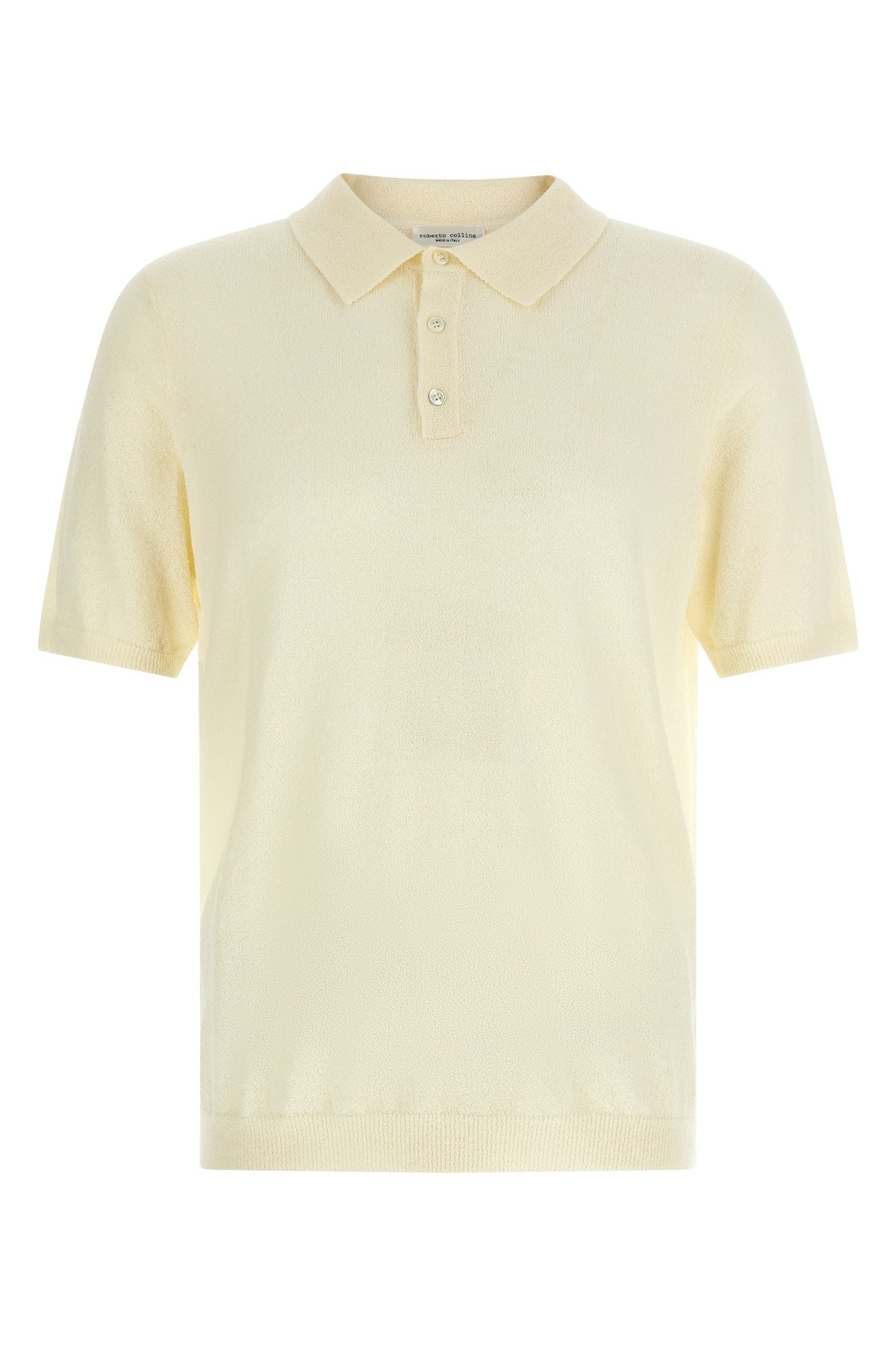 Spongy Effect Polo Shirt - Size 48 IT