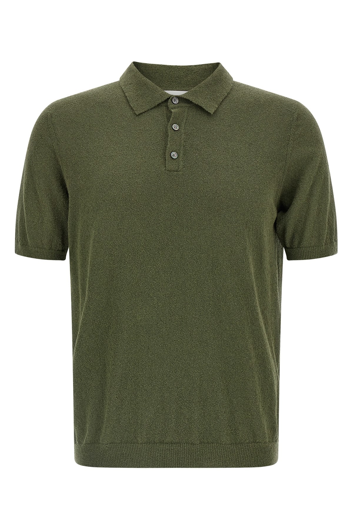 Spongy Effect Polo Shirt - Size 50 IT
