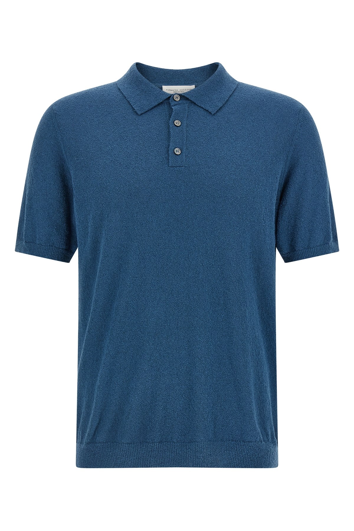 Spongy Effect Polo Shirt - Size 48 IT