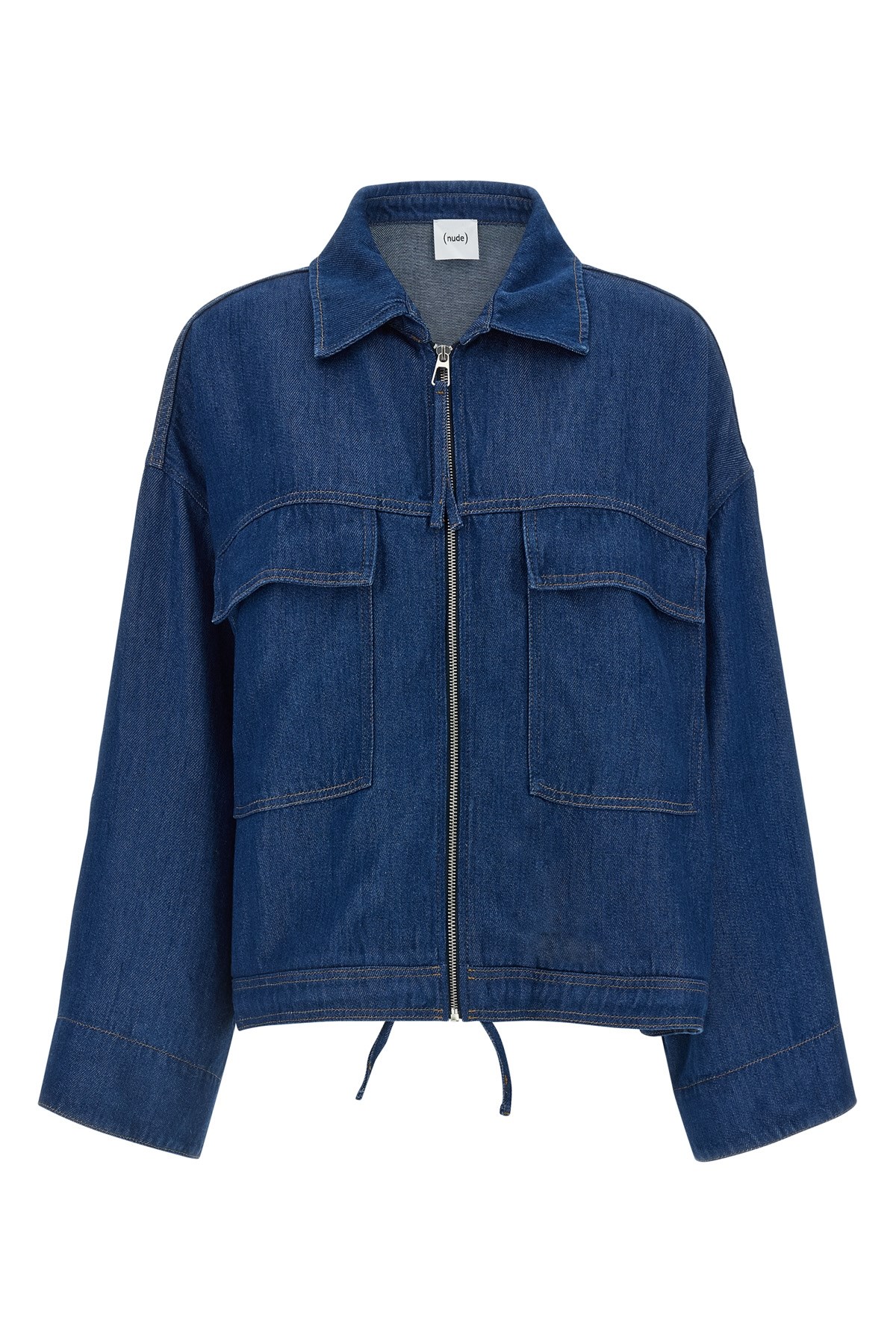 Nude 'blake' Denim Jacket In Gray