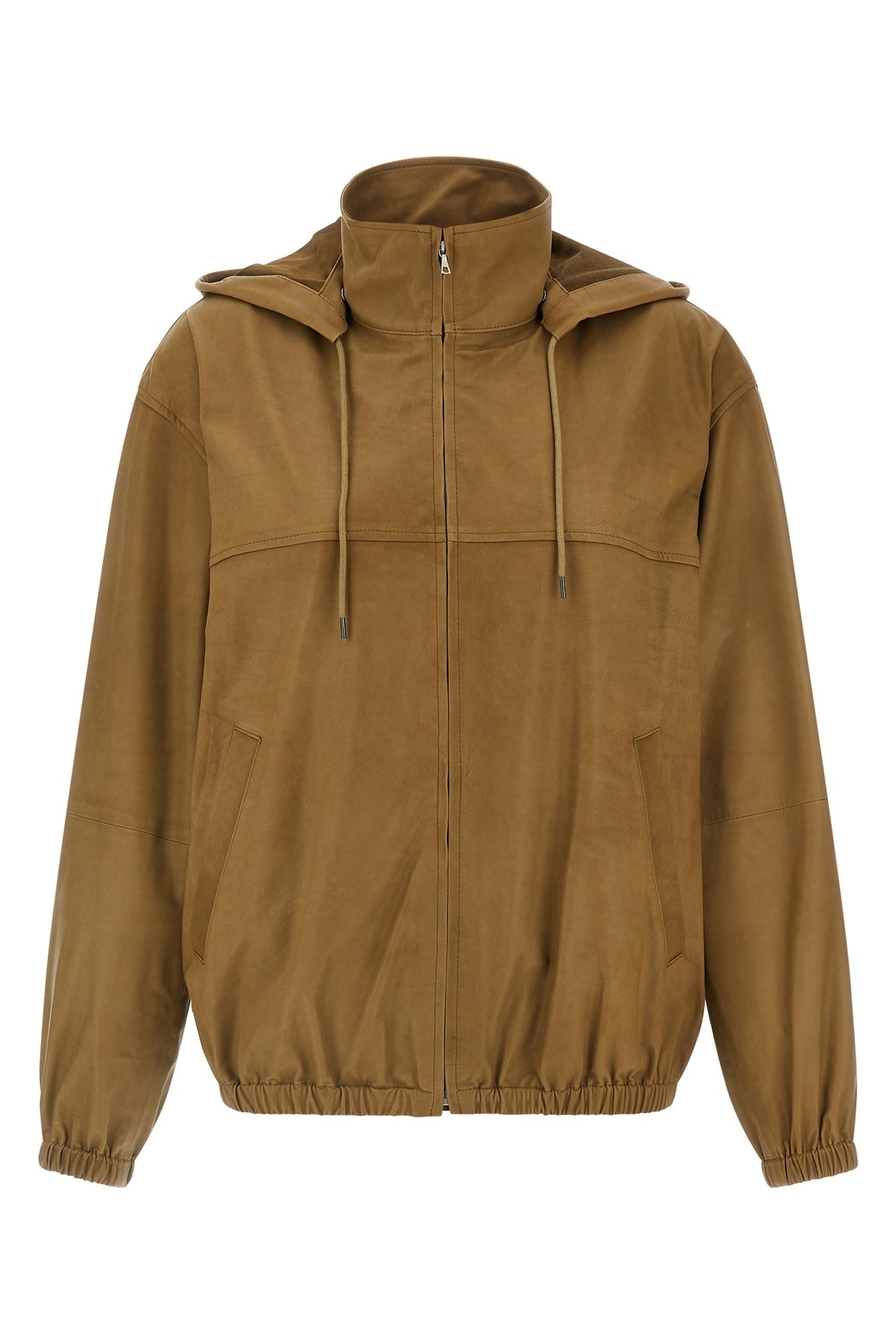Ultra-Thin Leather Jacket - Size 0