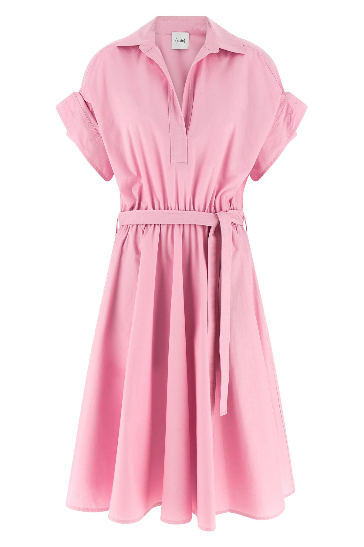 Nude Chemisier Dress In Pink