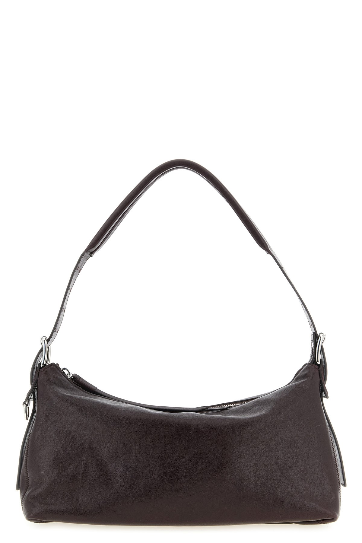 'Belted Baguette' Shoulder Bag
