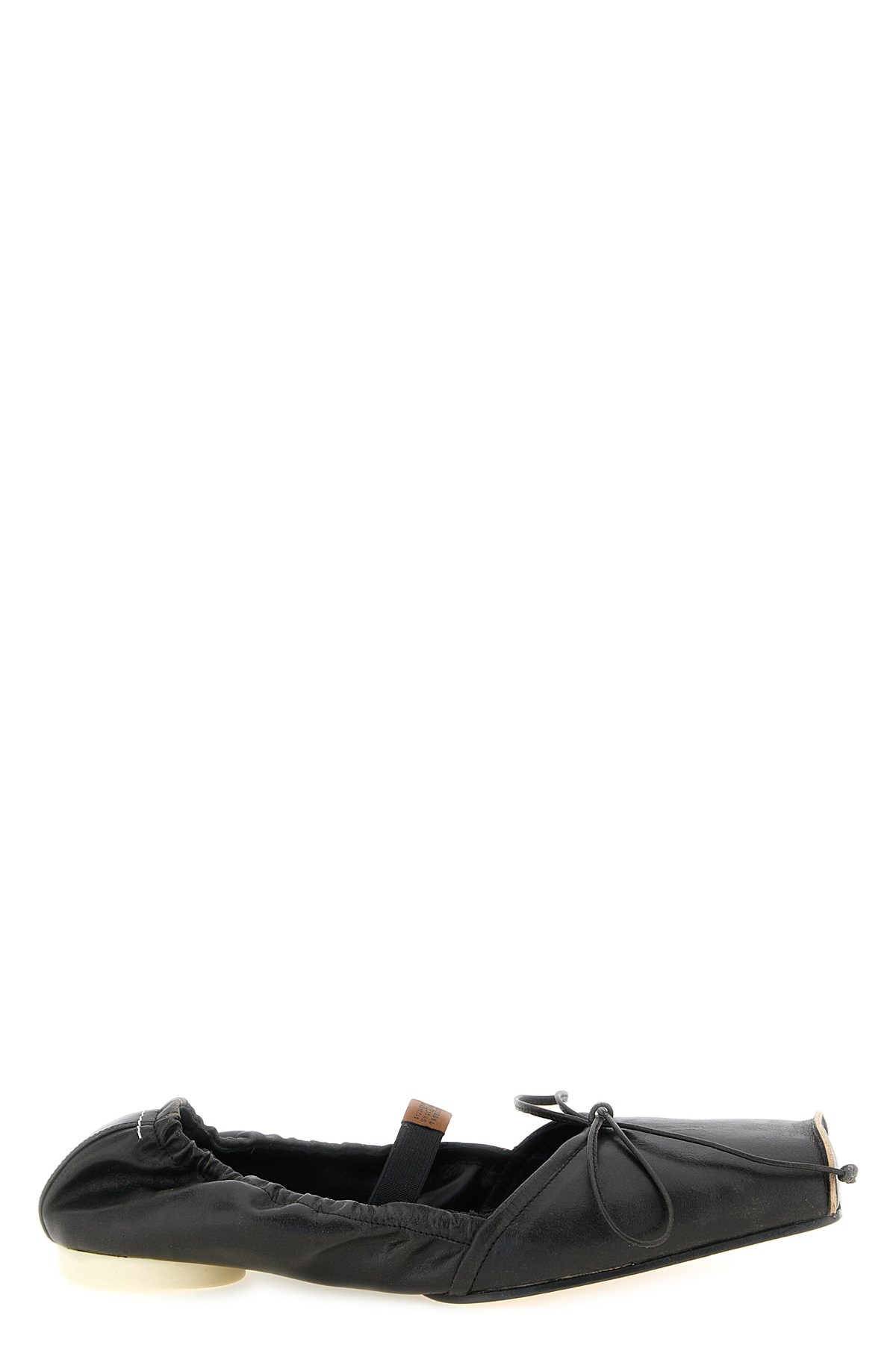 MM6 MAISON MARGIELA Ballerinas Mit Quadratischer Fußspitze　MM6 MAISON MARGIELA スクエアトゥ バレリーナ フラット MM6