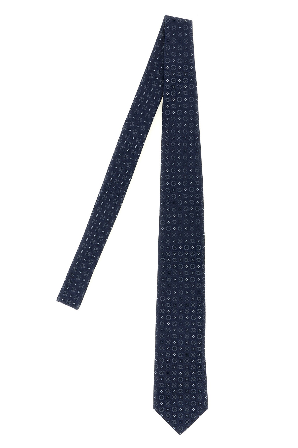 BRUNELLO CUCINELLI BRUNELLO CUCINELLI Krawatte Mit Geometrischem Design　BRUNELLO CUCINELLI 幾何学模様のネクタイ