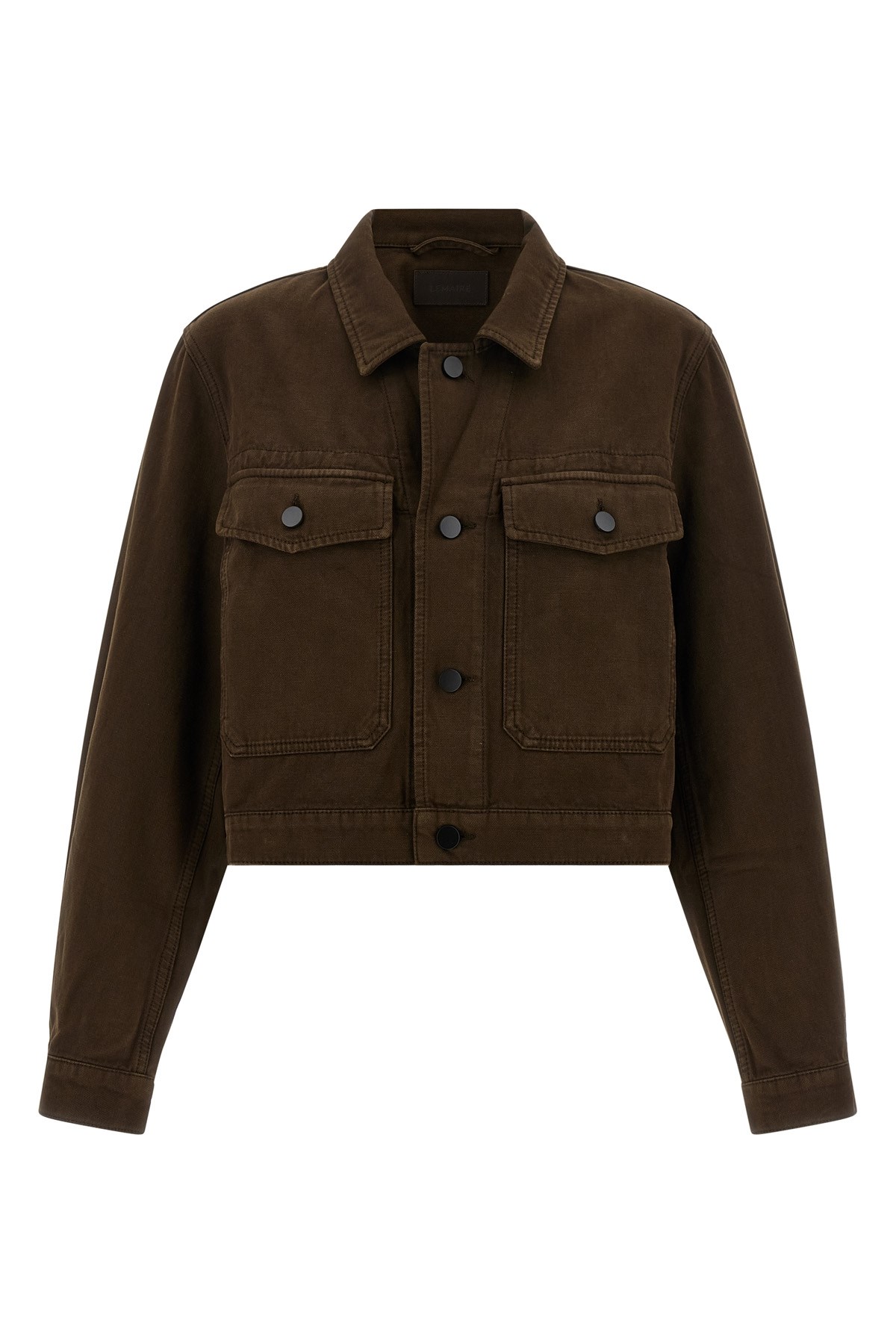 Lemaire Blouson-crop In Brown