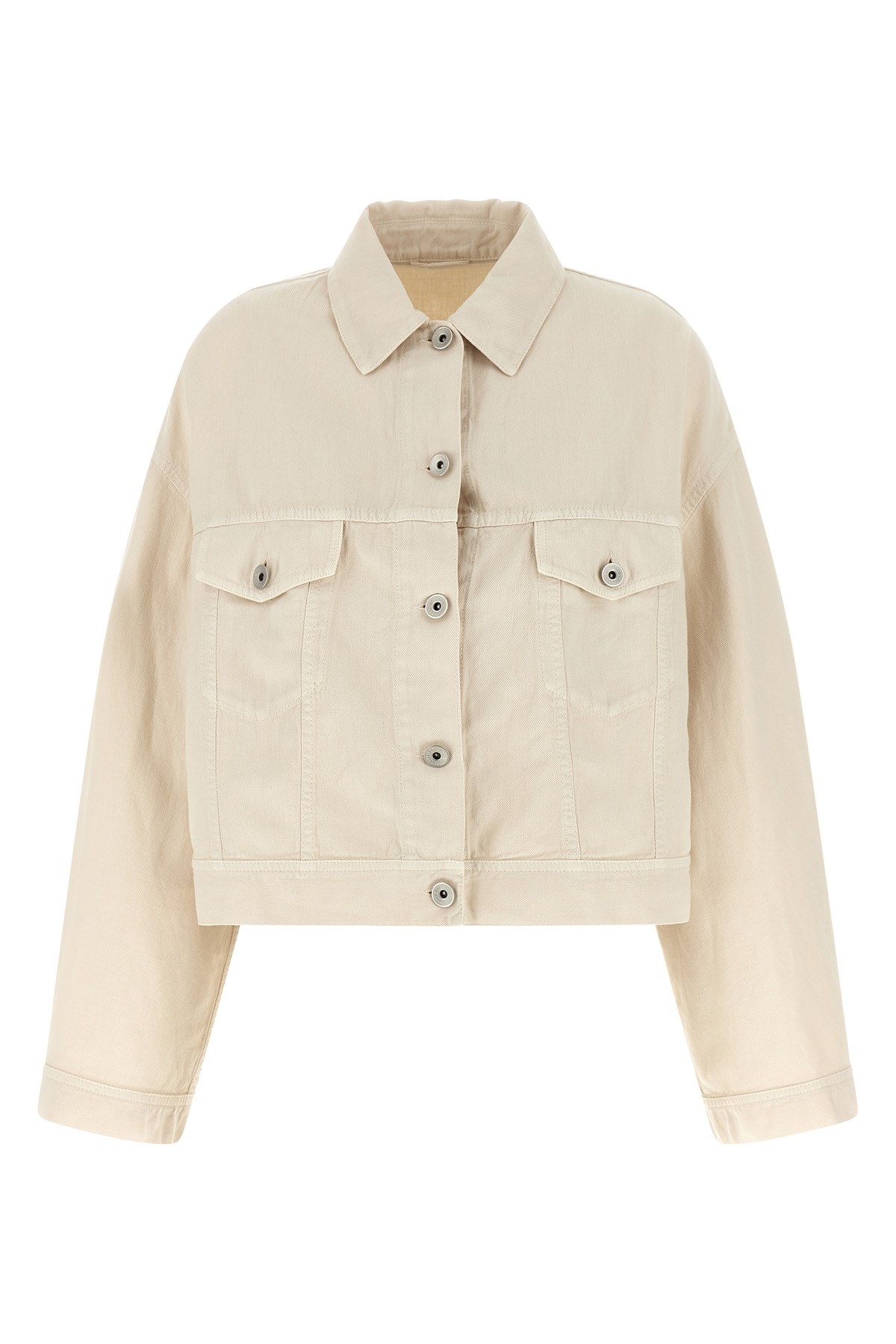 BRUNELLO CUCINELLI BRUNELLO CUCINELLI Jacke Aus Leinen Und Baumwolle　BRUNELLO CUCINELLI リネン＆コットン ジャケット