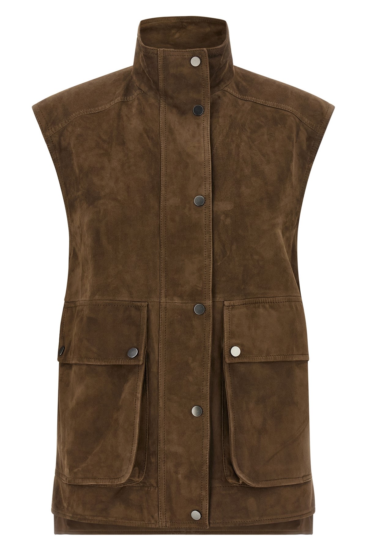 Couture Suede Vest - Size 36 IT