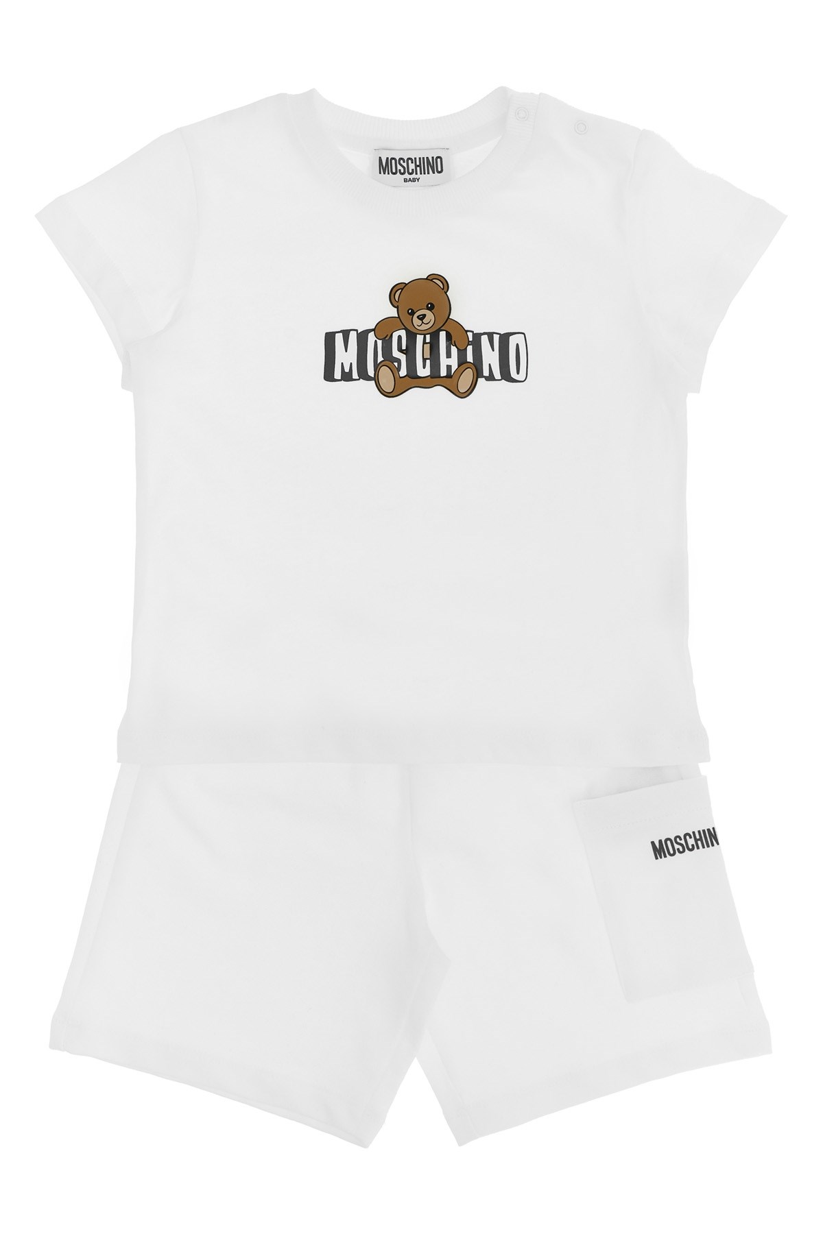'Moschino Teddy Bear' T-Shirt + Bermuda Suits - Size 12-18M