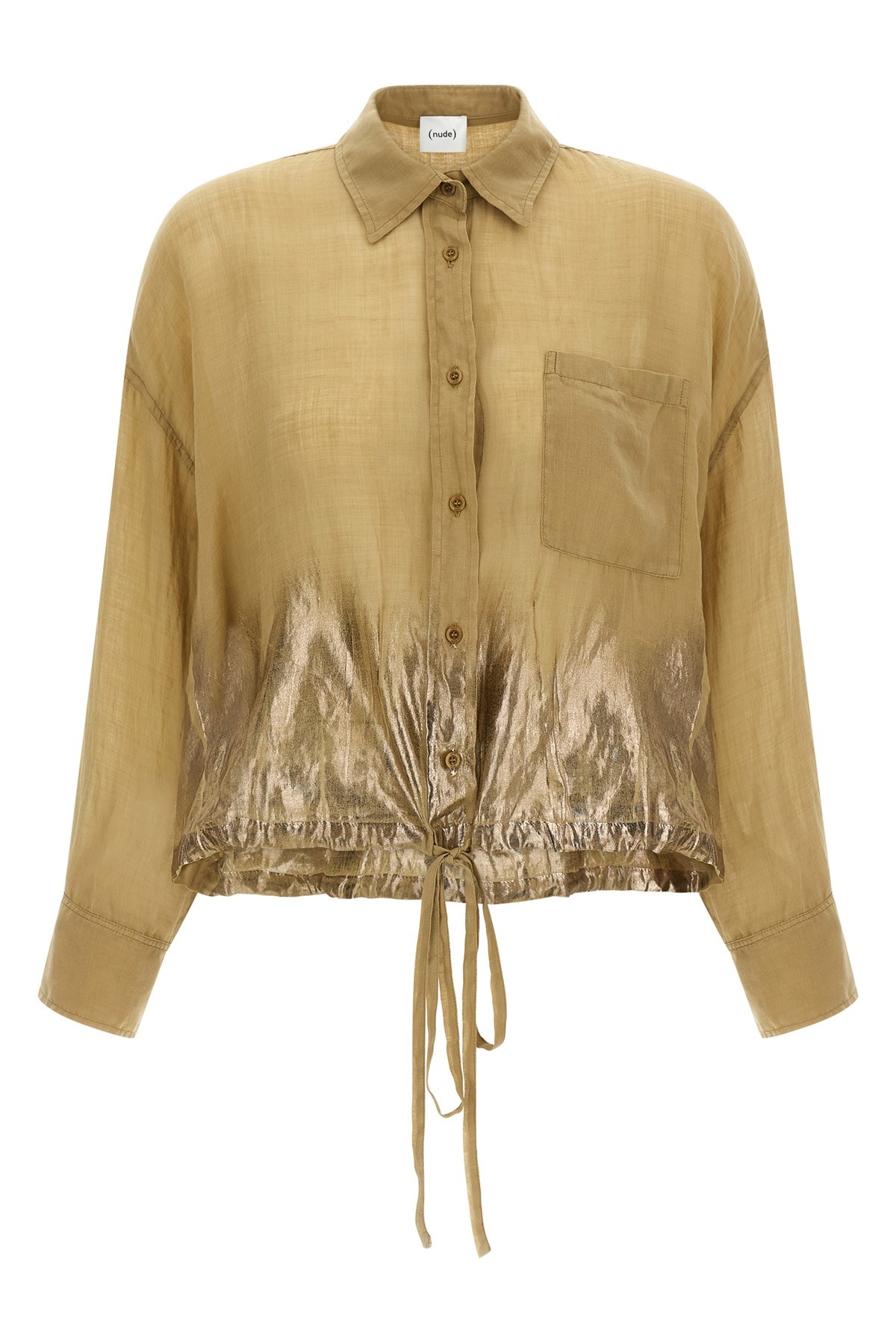 NUDE Linen Blend Shirt