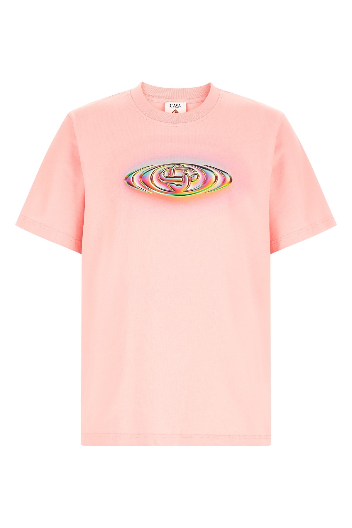 CASABLANCA Martin Naumann T-Shirt "Glass Logo"　カサブランカ マルティン・ナウマン Tシャツ「ガラスロゴ」 CASABLANCA