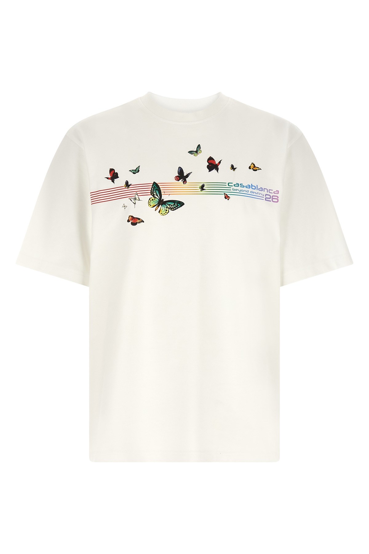 CASABLANCA T-Shirt "Butterfly"　カサブランカ Tシャツ「蝶」 CASABLANCA