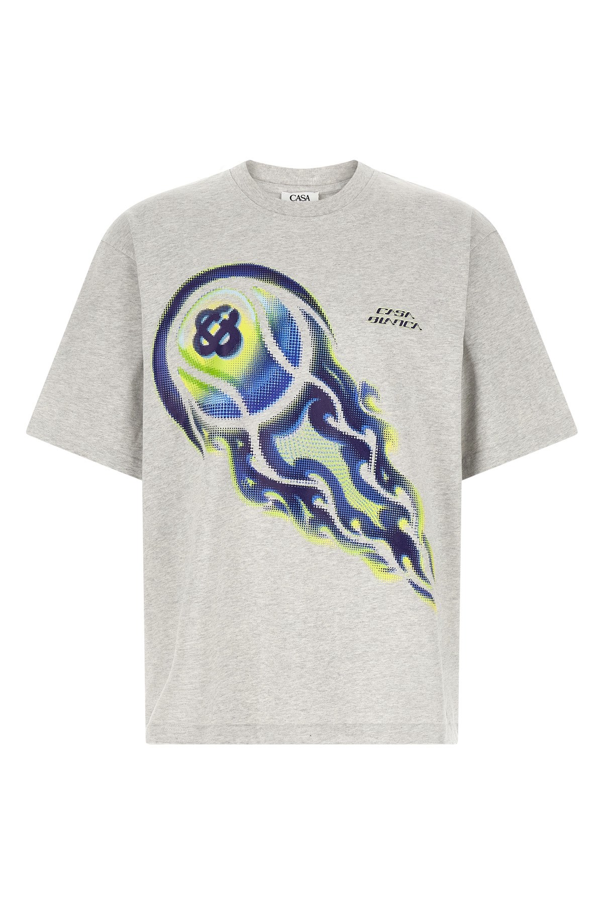 CASABLANCA 'Flaming Tennis Ball' T-Shirt